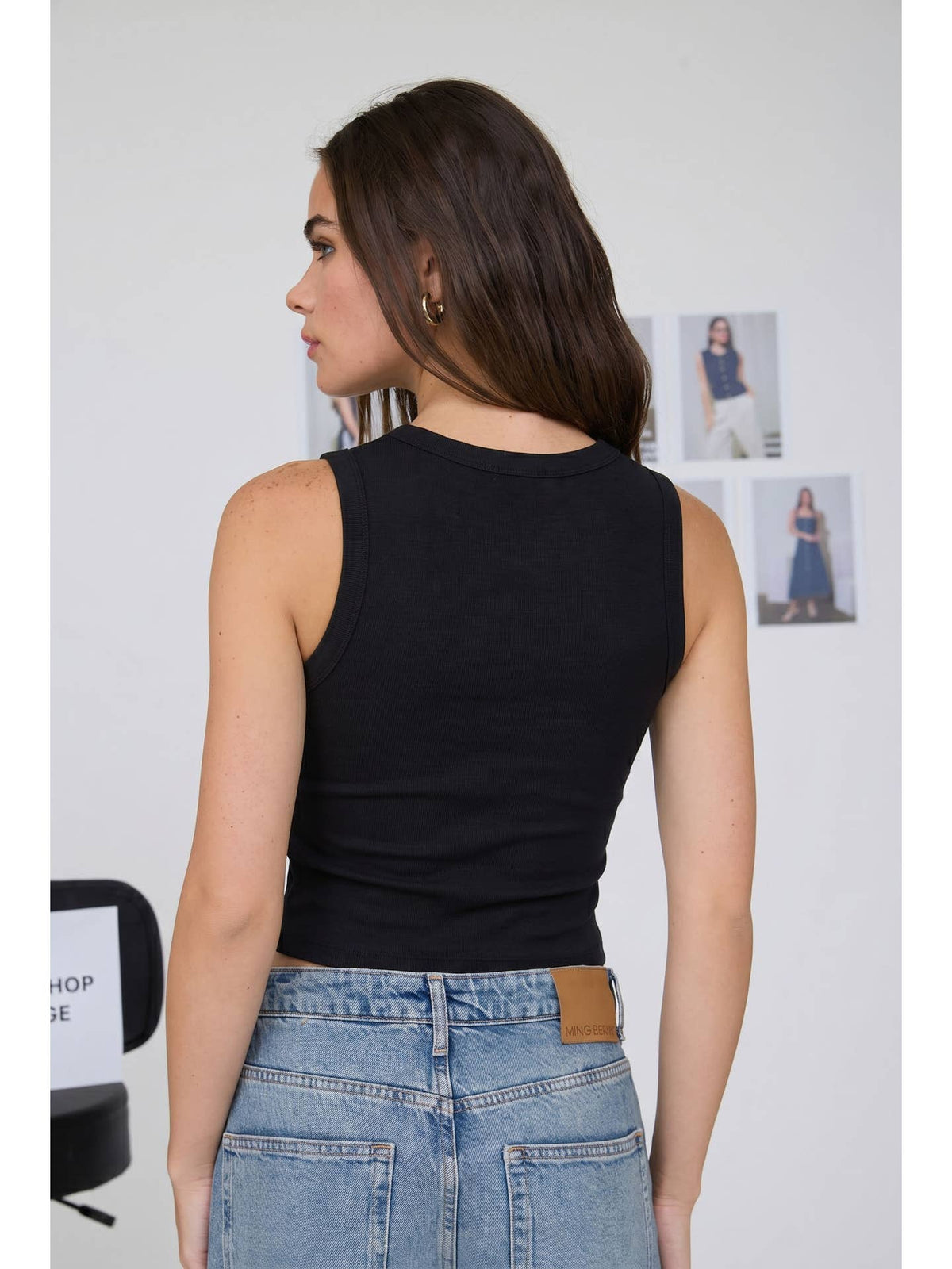 Button Down Basic Tank
