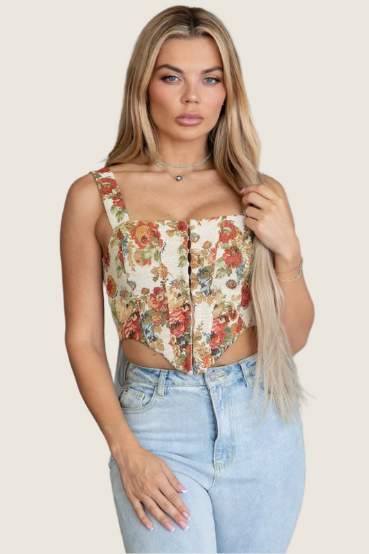 Vintage Corset Top