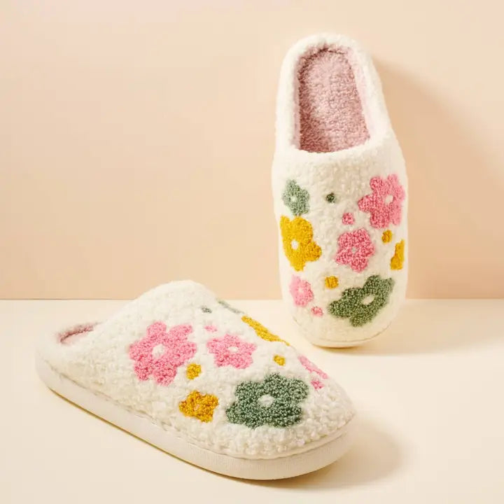 Flower Cozy Slippers