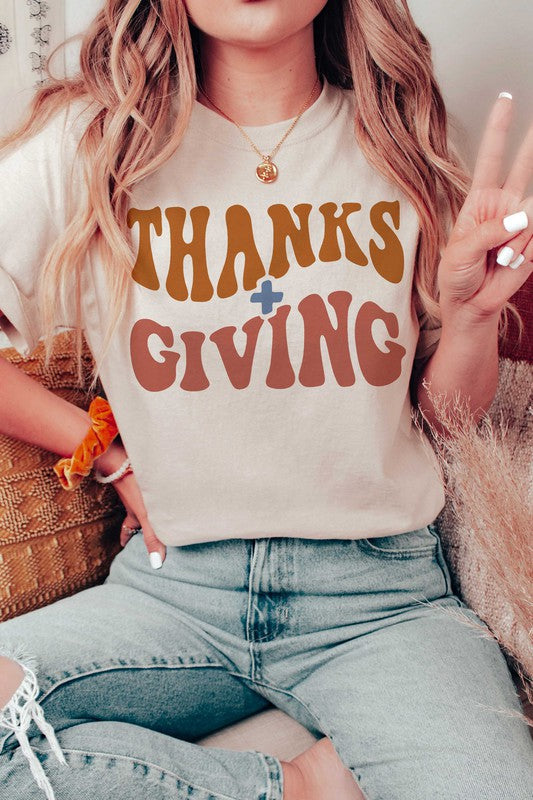 Thanks + Giving Graphic Tee