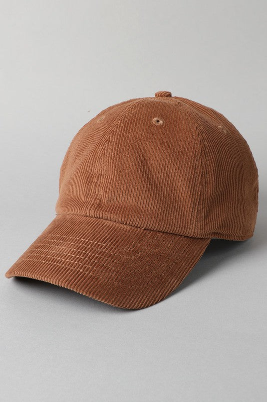 Corduroy Baseball Hat,ACCESSORIES,BASEBALL CAP, CORDUROY, HATS- DEFIANT
