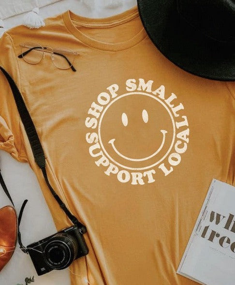 Smiley Shop Small Tee,Tops,GRAPHIC TEE, GRAPHIC TEES- DEFIANT