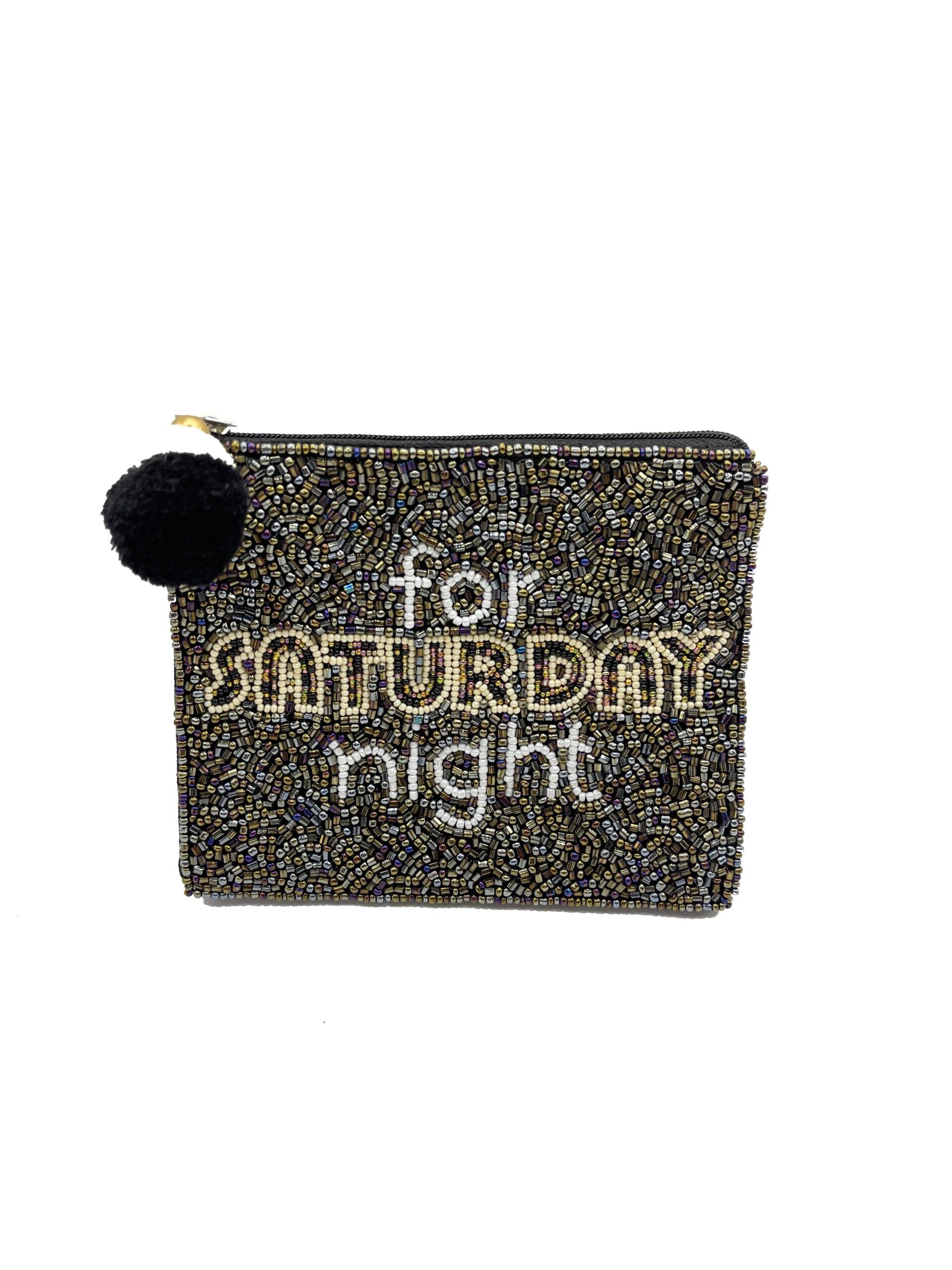 Beaded Coin Purse,ACCESSORIES,BEADED, COIN PURSE, ZIPPER- DEFIANT