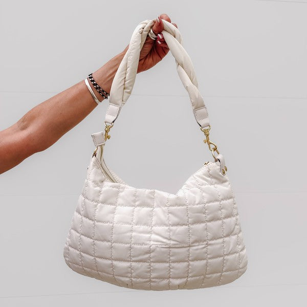 Bentley Braided Puffer Handbag
